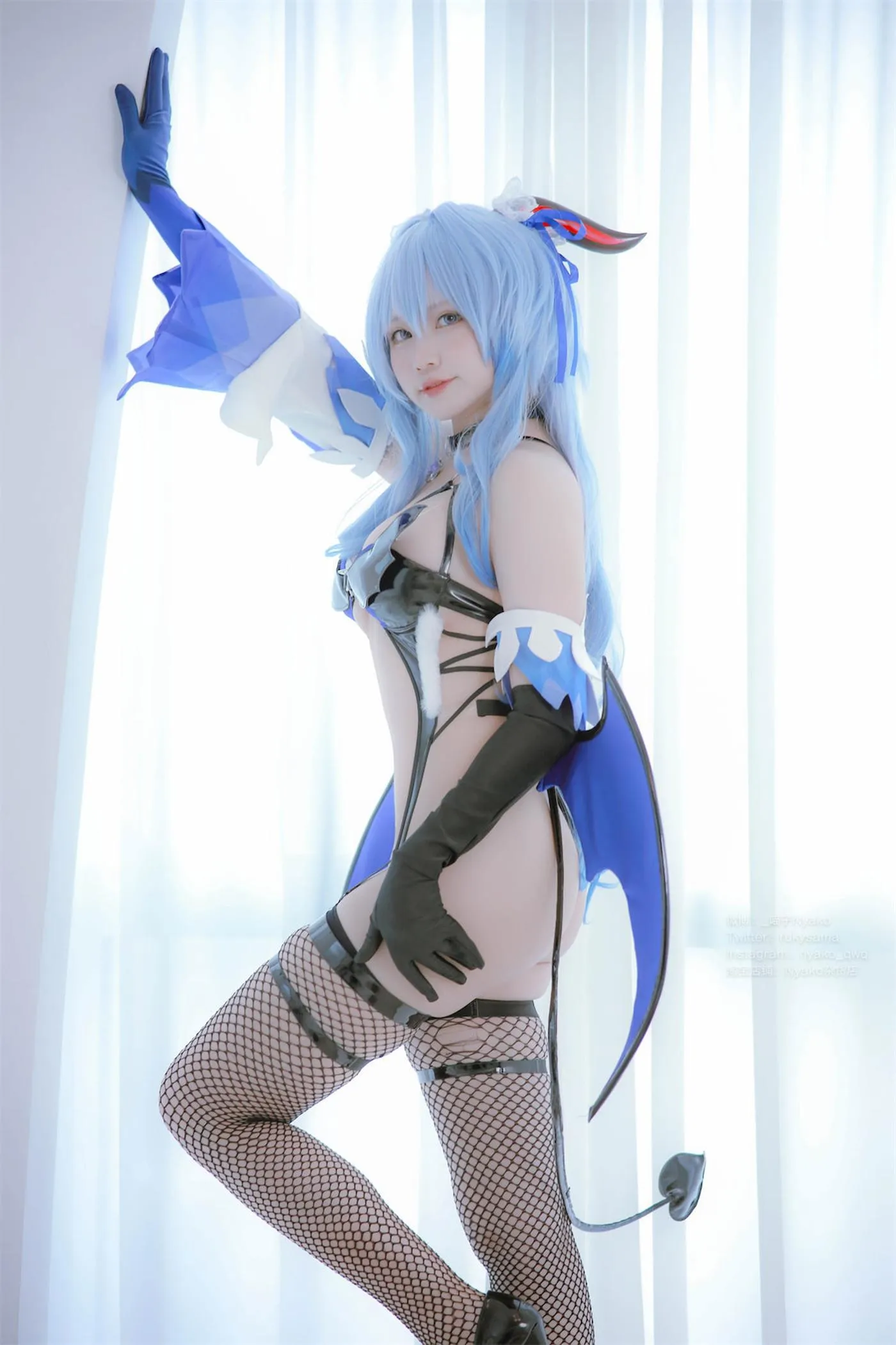 Nyako喵子 – NO.42 原神 甘雨魅魔 [76P]插图6